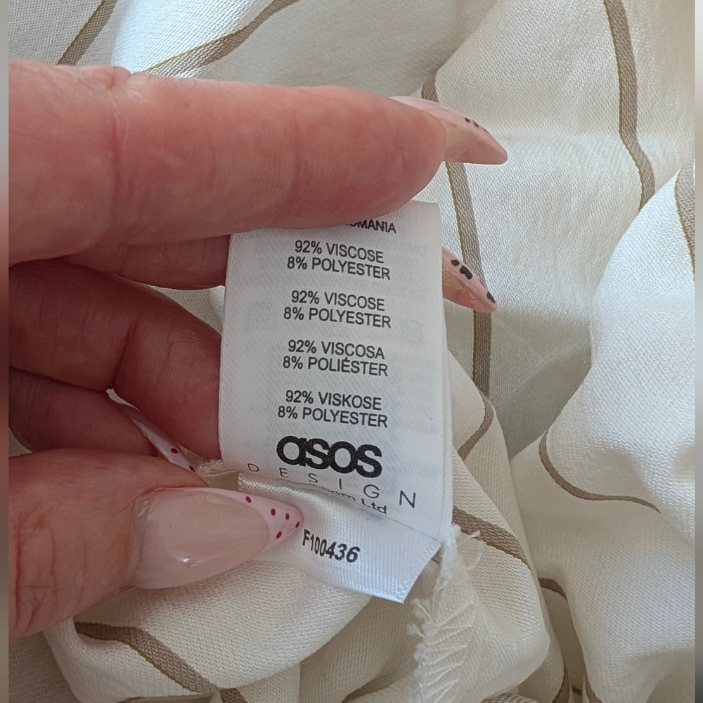 ASOS BNWT Cropped Button Down Top - Picture 4 of 6
